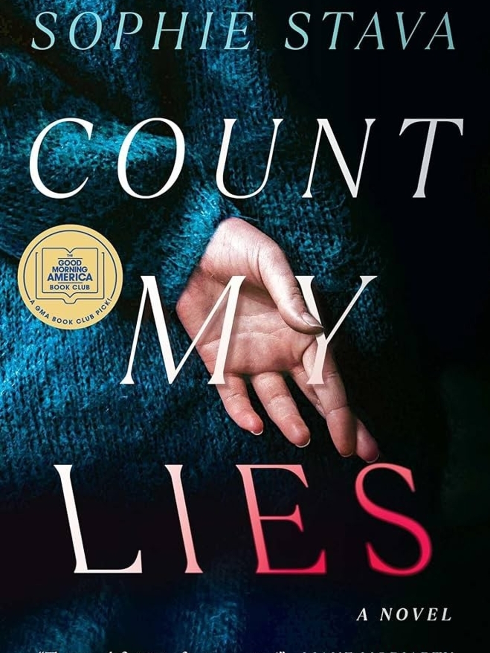 Hardcover Count My Lies - Sophie Stava (Book Of The Month Club) Brand New